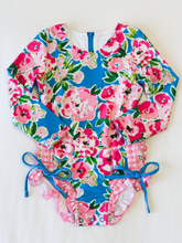 Solid Rash Guard - Joyful Poppies